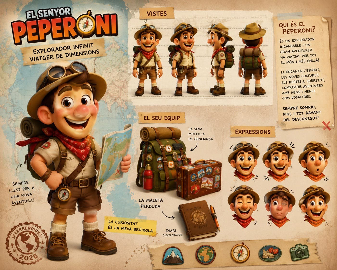 El Senyor Peperoni — explorador interdimensional